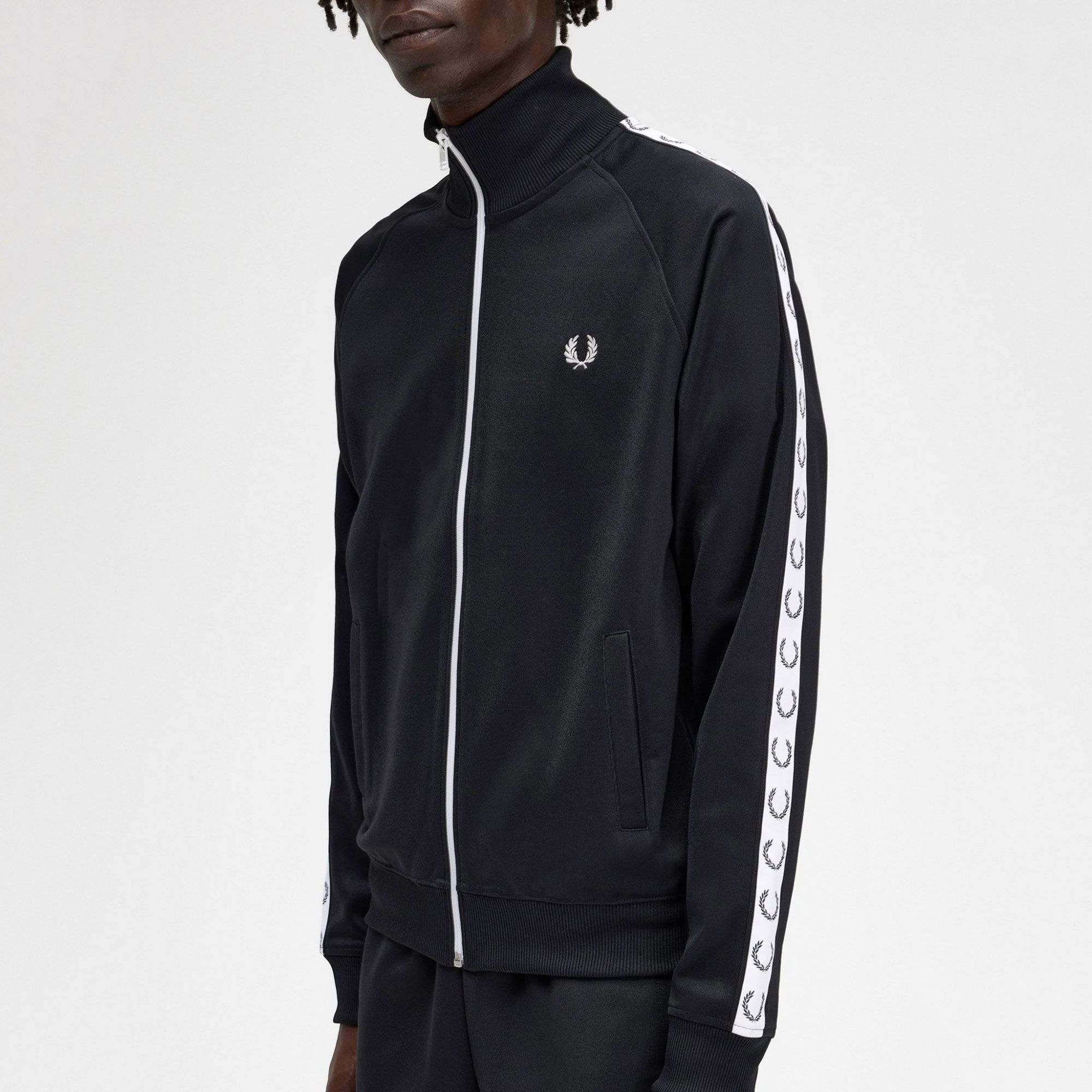 Fred Perry Taped Trackjacket Men | Plutosport